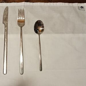Aeromexico Cutlery Set 3 Pcs Include The Napkin Cloth
